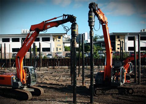 screw pile drives for excavators